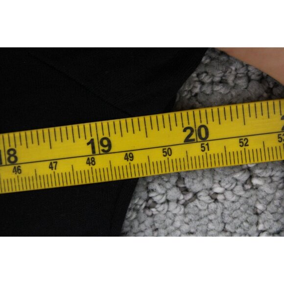 Heimish USA Tunic Dress Womens Medium M Black 3/4 Sleeve Lace Floral Pullover - Picture 7 of 8